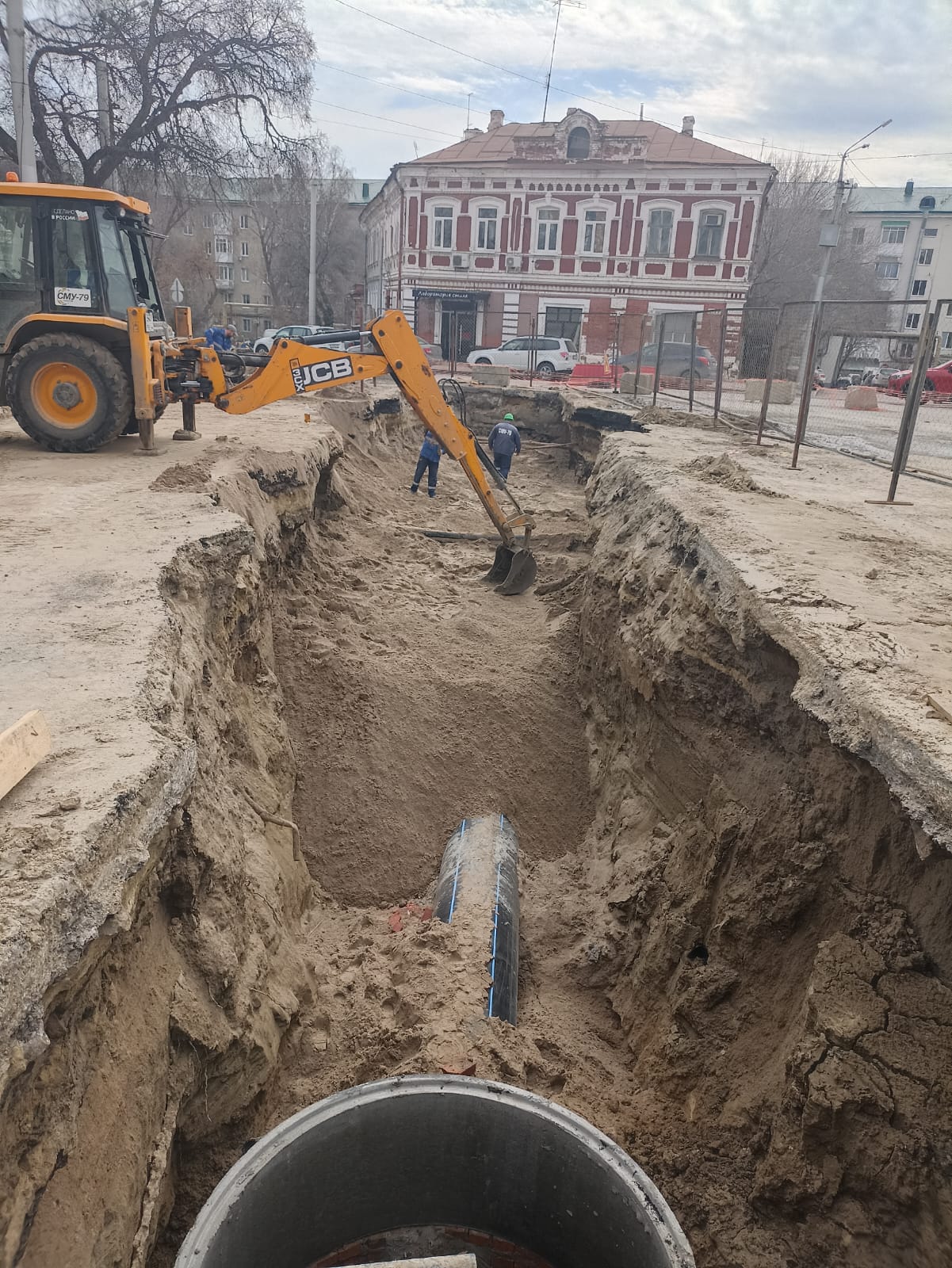 Реконструкция канализационного коллектора по ул.Челюскинцев от ул.Чернышевского до ул.Лермонтова (2024 г.)