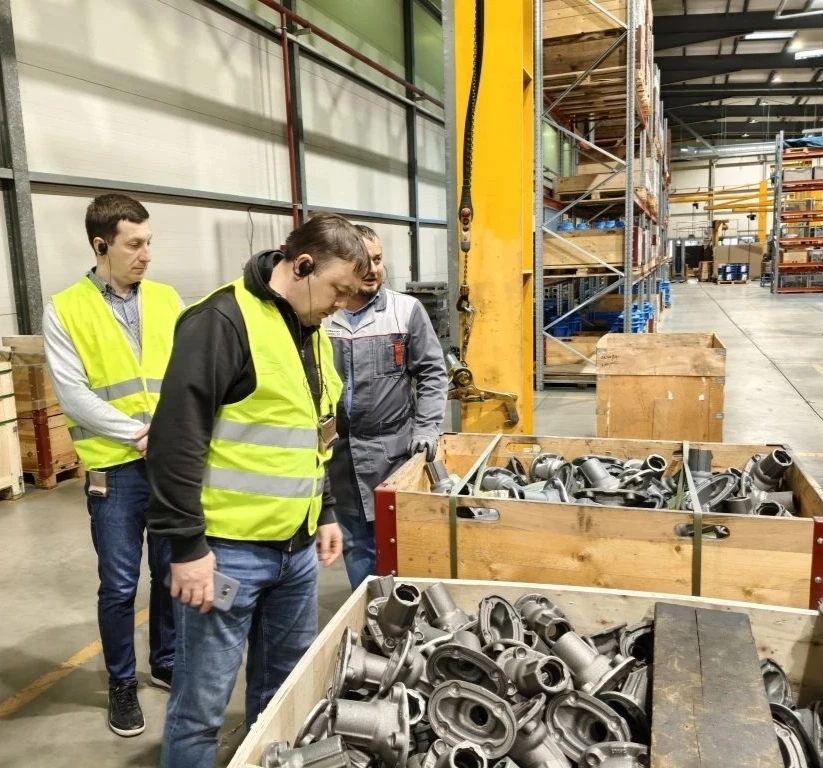 Специалисты ООО "СМУ-79" посетили завод  HAWLE в Липецкой области.