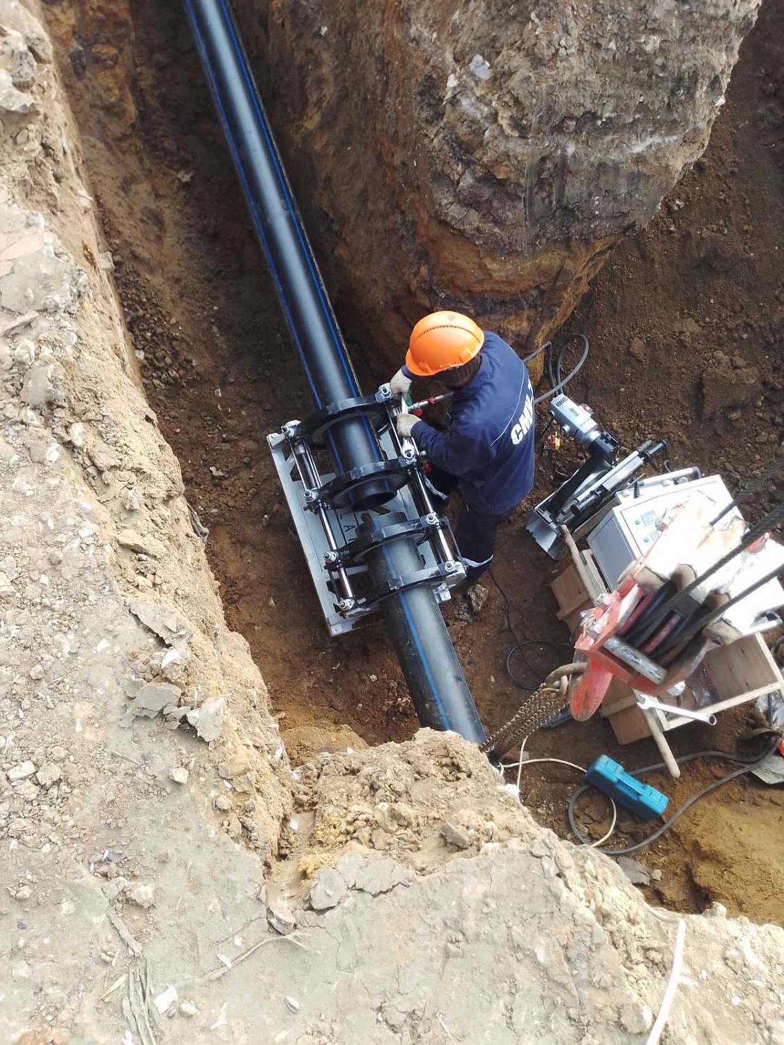 Строительство внеплощадочных сетей водоснабжения и водоотведения на объекте капитального строительства в сфере образования: «Школа в ЖК «Ласточкино» в Ленинском районе г. Саратова»  (2022 г.)