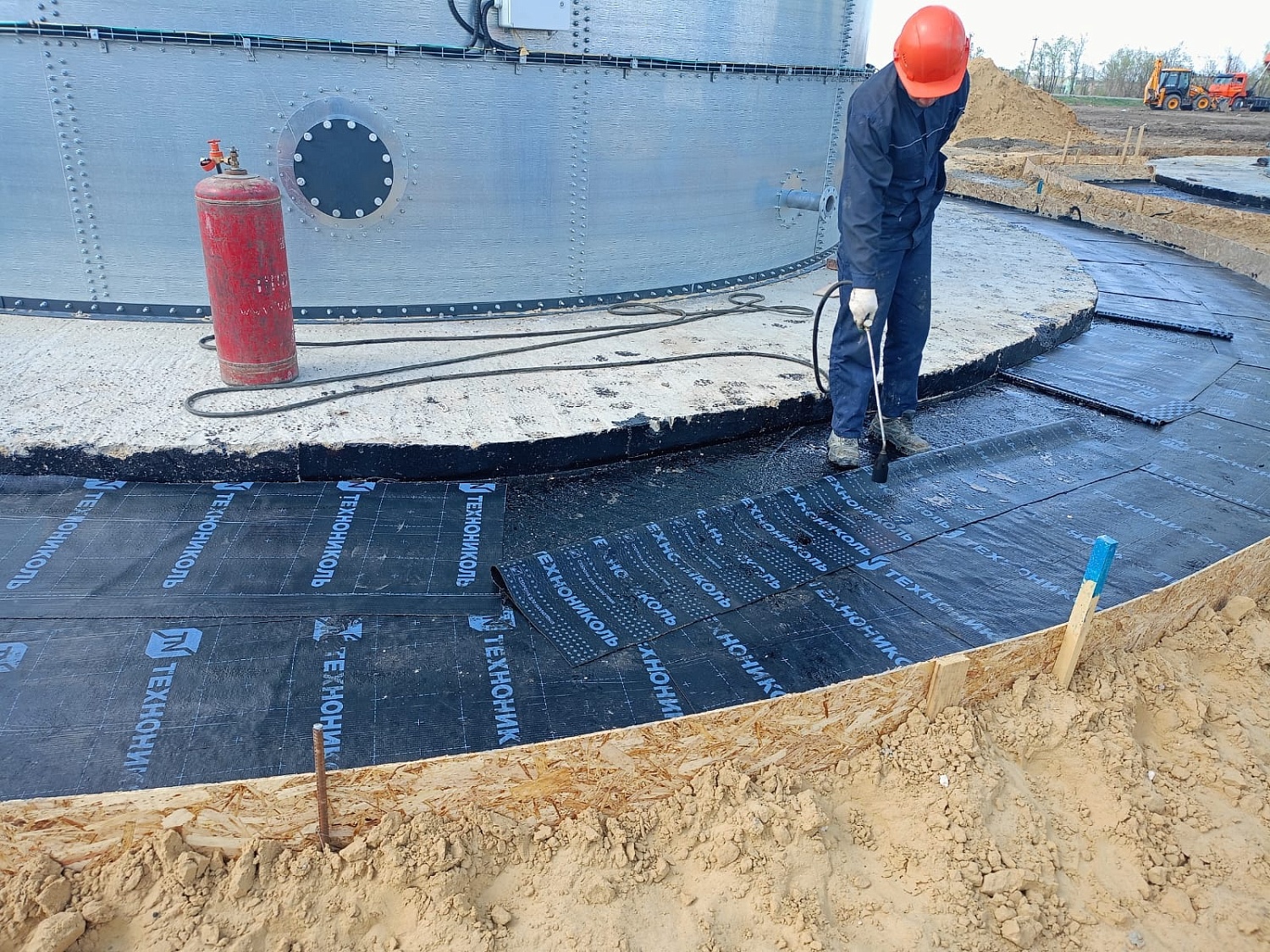 Продолжается строительство коммуникаций на территории Столыпинского индустриального парка