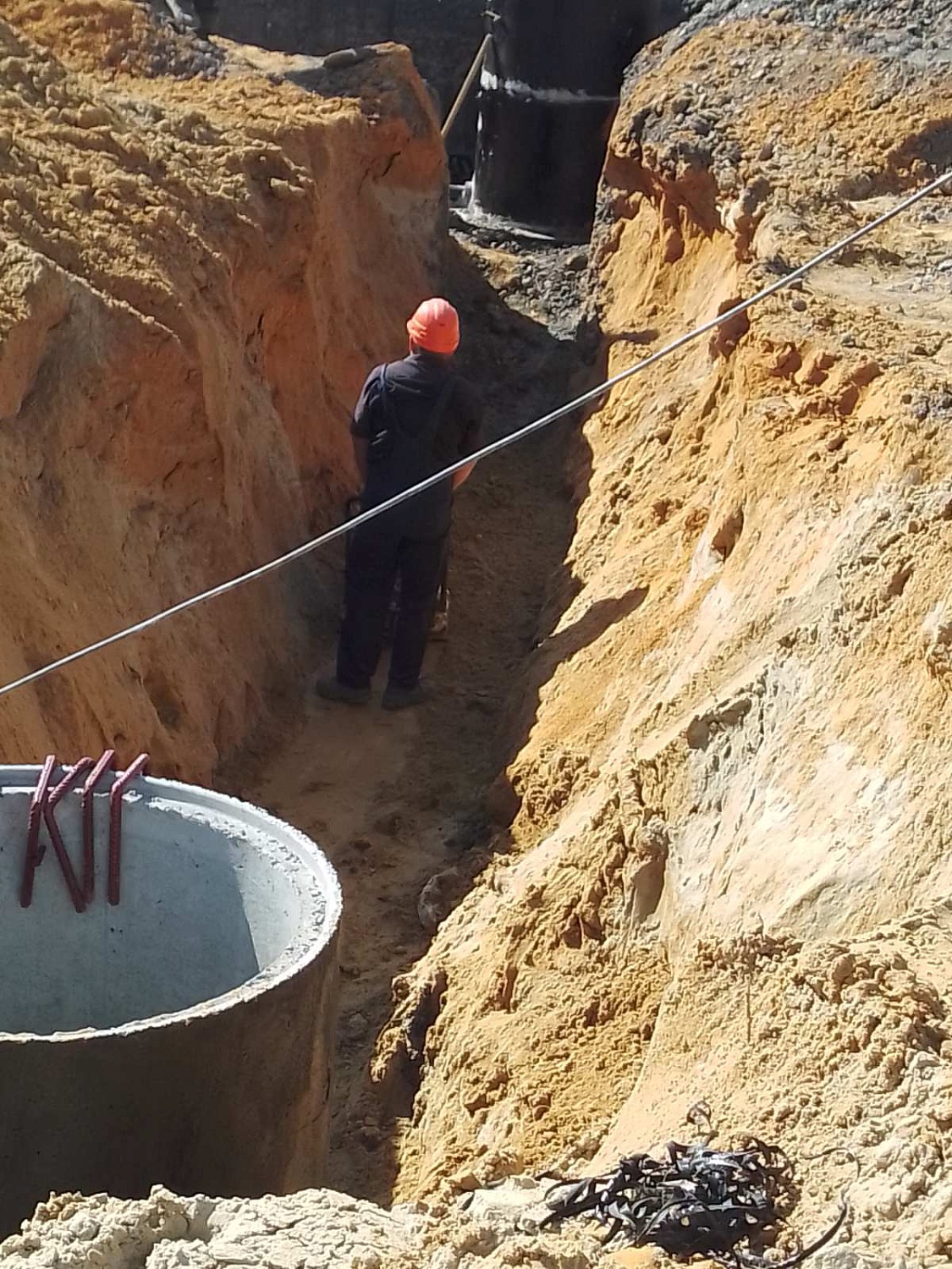 Строительство сетей водоснабжения на объекте: Реконструкция стадиона «Спартак», расположенного по адресу: г. Саратов, Октябрьский район, ул. Дегтярная, 12  (2022 г.)