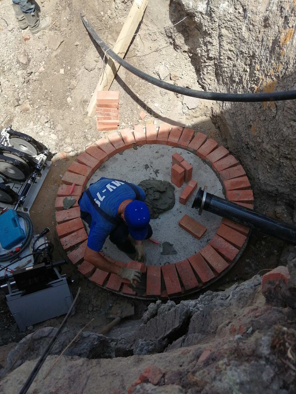 Строительство сетей водоснабжения на объекте: Реконструкция стадиона «Спартак», расположенного по адресу: г. Саратов, Октябрьский район, ул. Дегтярная, 12  (2022 г.)