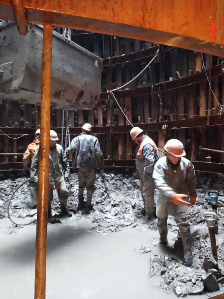 Канализационный коллектор N18А по Московскому шоссе - участок от ШС-8 до ШС-9 (2018 - 2019 гг.)