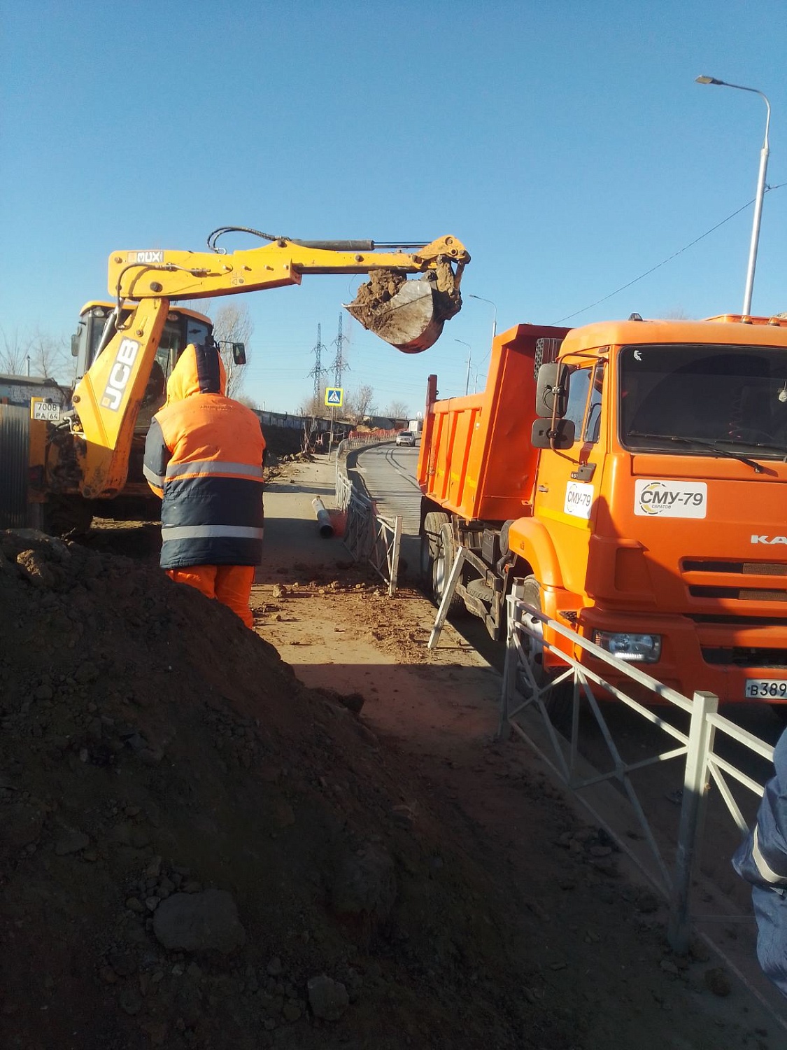 Строительство внеплощадочных сетей водоснабжения и водоотведения на объекте капитального строительства в сфере образования: «Школа в ЖК «Ласточкино» в Ленинском районе г. Саратова»  (2022 г.)