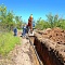 Строительство водовода в пос. Дубки