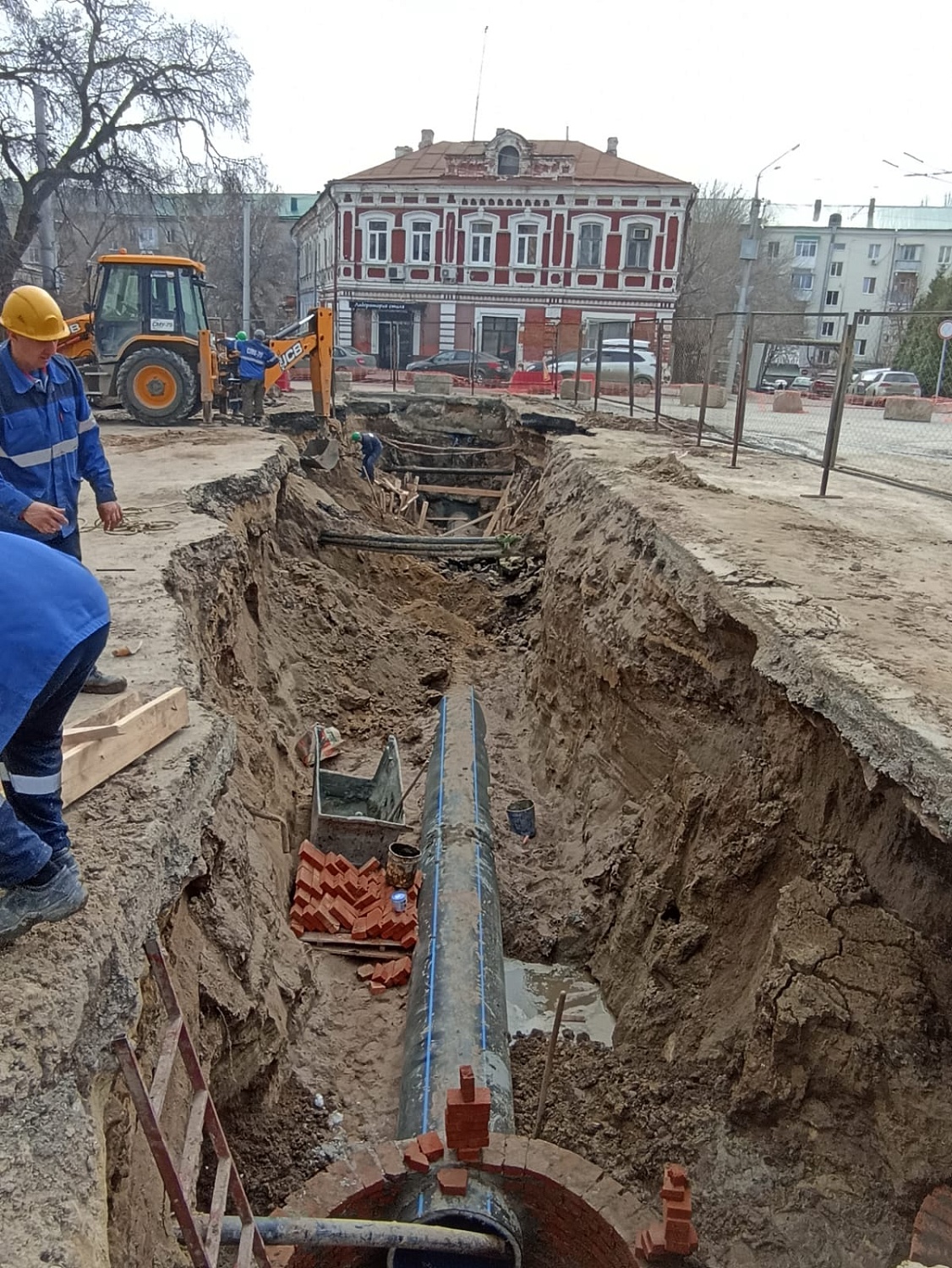 Реконструкция канализационного коллектора по ул.Челюскинцев от ул.Чернышевского до ул.Лермонтова (2024 г.)