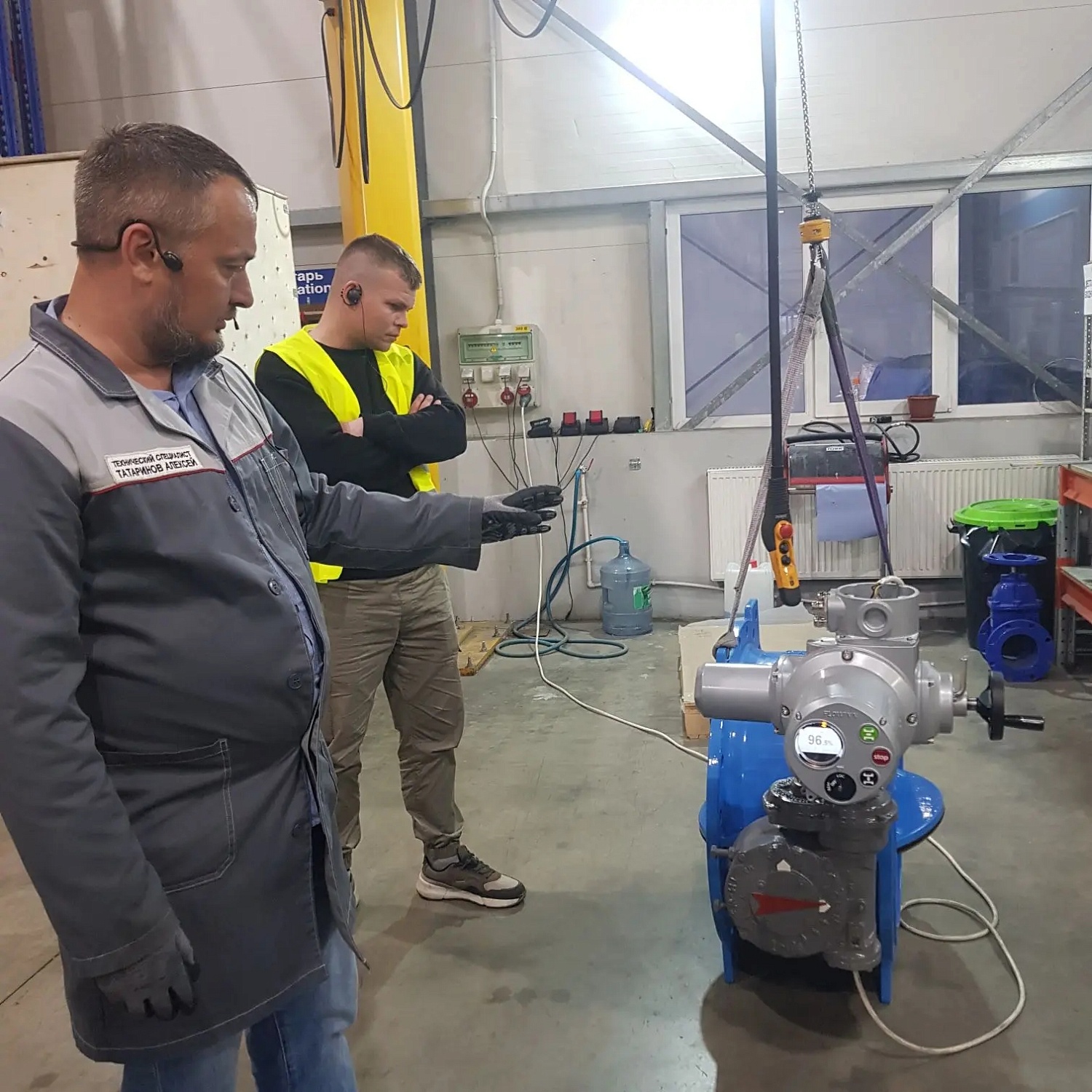 Специалисты ООО "СМУ-79" посетили завод  HAWLE в Липецкой области.