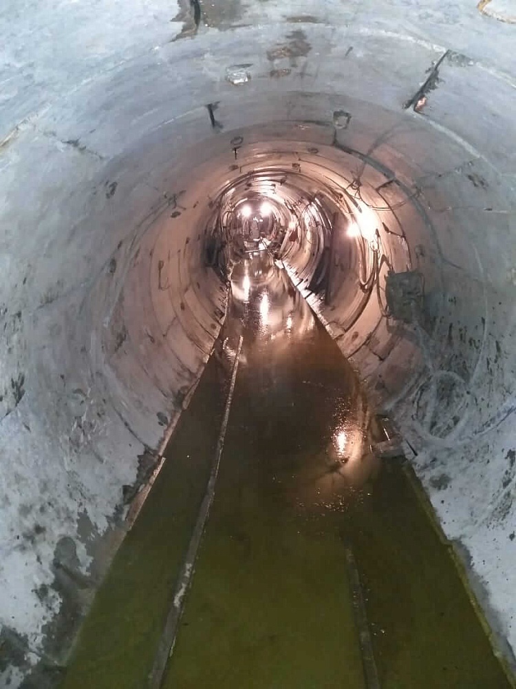 Канализационный коллектор N18А по Московскому шоссе - участок от ШС-8 до ШС-9 (2018 - 2019 гг.)