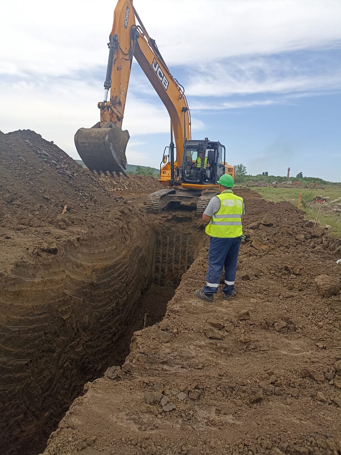 Строительство сетей водоснабжения и водоотведения "Столыпинского индустриального парка" (2024 г.)
