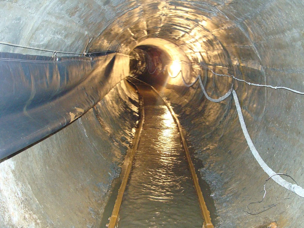 Канализационный коллектор N18А по Московскому шоссе - участок от ШС-8 до ШС-9 (2018 - 2019 гг.)