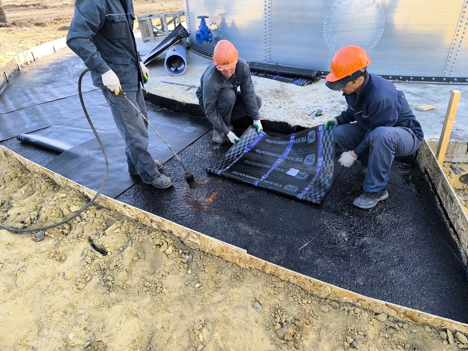 Продолжается строительство коммуникаций на территории Столыпинского индустриального парка