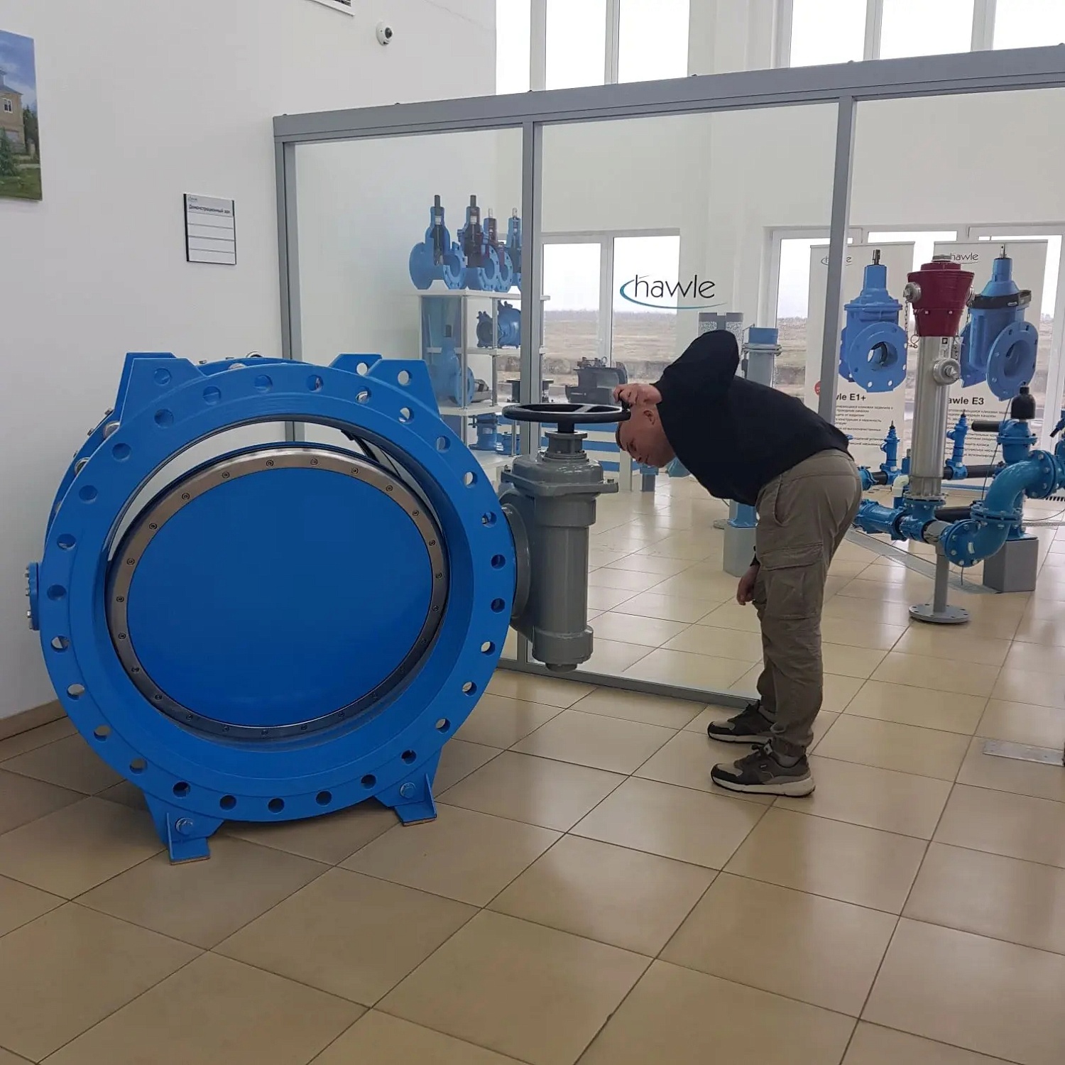 Специалисты ООО "СМУ-79" посетили завод  HAWLE в Липецкой области.